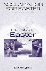 Acclamation for Easter SAB choral sheet music cover Thumbnail